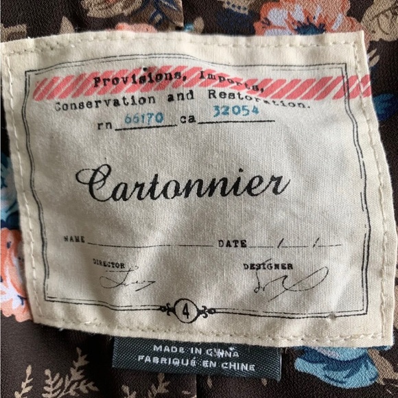 Anthropologie Iridescent Velvet Blazer By Cartonnier - Size 4- Moss Green - Picture 7 of 7